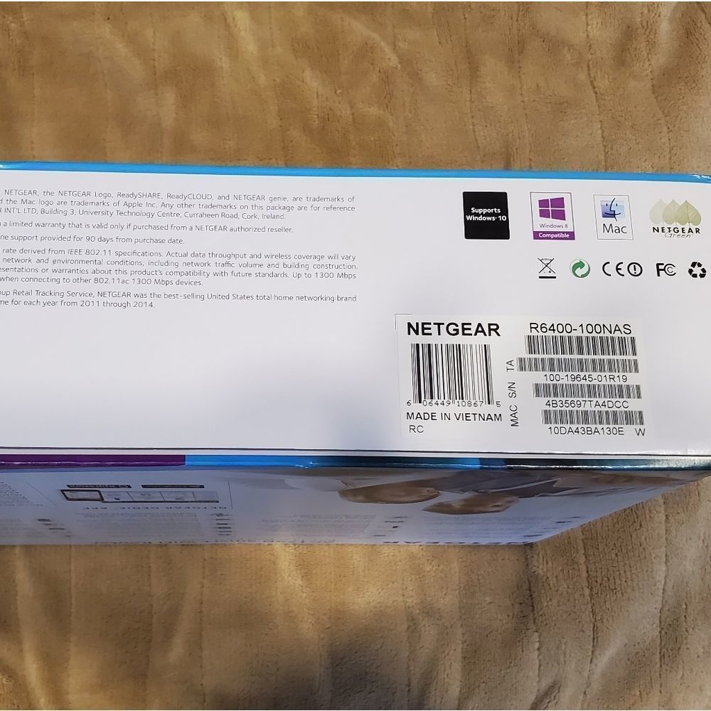 NETGEAR - AC1750 Dual-Band Wi-Fi 5 Router - Black - Picture 3 of 6